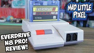 NEW Everdrive N8 Pro Famicom/NES Flash Cart Review! In Game Menu, 16MB Rom Memory & More!