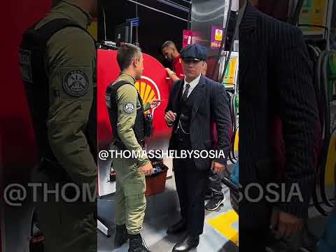 Thomas Shelby Police Reaction #peakyblinders #tommyshelby #outfits #shortsfeed #viral #public #dress