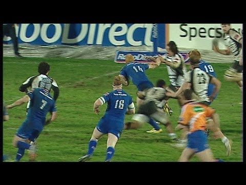 Great Darragh Fanning Solo Run - Zebre v Leinster 9th February 2014