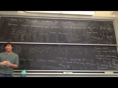 Spencer Tamagni. Quasimaps with monopoles and nonabelian shift operators