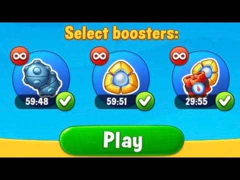 Fishdom Using 3 FREE Power Ups for 1 Hour. Win Strikes Level 2825 - 2845