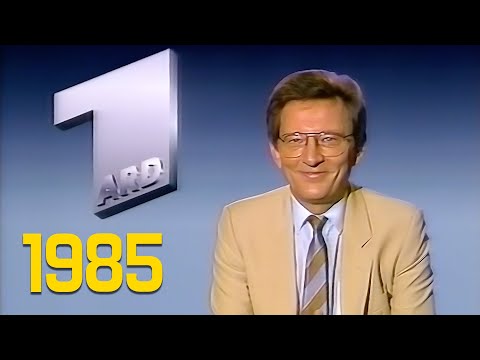 ARD Tagesschau mit Joachim Brauner & Sendeschluss (15.05.1985)