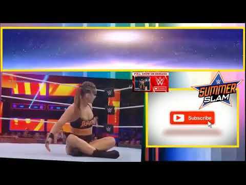 Ronda rousey vs Alexa bliss (Summerslam 2018)Full MATCH