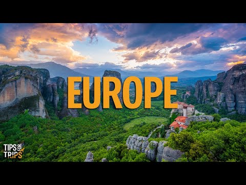 Best Places To Visit In EUROPE - 4K ULTRA HD VIDEO Relaxing Scenery