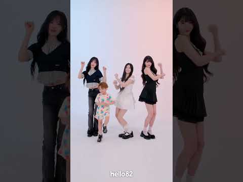 IVE dancing with their little besties 🤗💖 @IVEstarship #COPYnPASTE_IVE #IVExhello82 #IVE #hello82