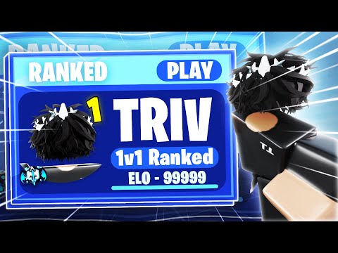 I Played The New 1v1 RANKED GAME MODE In Blade Ball.. (Pt,1)