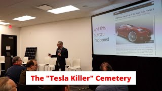 Tesla Killer Cemetery presentation at Fully Charged Live