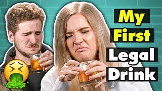 21 Year Olds Try Drinks For The First Time  People