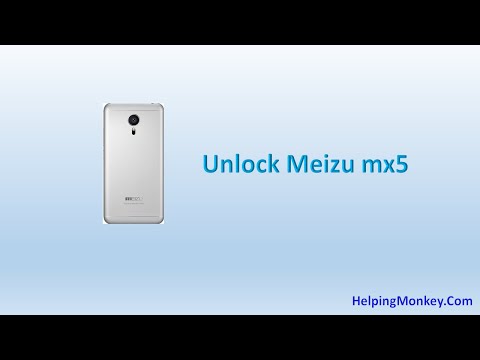 How to Unlock Meizu mx5 - When Forgot Password