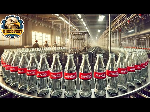 How Glass Coca-Cola Bottles Are Made In Factory? | Captain Discovery