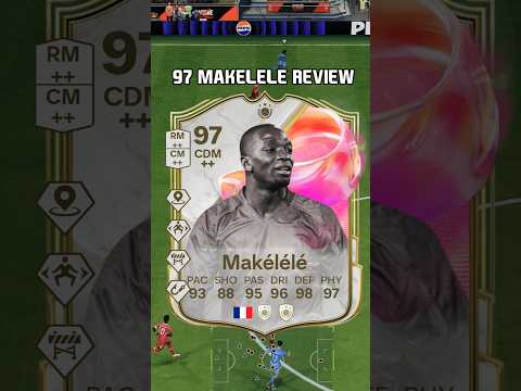 97 Makelelé Review in EA FC 25, he's defends amazingly well 😎 #shorts #short #fc25 #eafc25 #futties