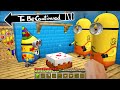 HOW MINIONS ESCAPED FROM JAIL in MINECRAFT! - Gameplay Movie traps