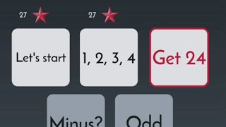 How to solve Hard Math game, Get 24, Level  1,2,3,4,5,6,7,8,9 and bonus