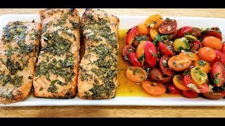 Garlic and Herb Marinated Salmon Recipe - Perfectly Cooked Salmon