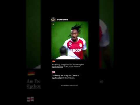 Gelson Martins Wir kommen. Monaco trip 13.08.2021 DeyFlowersNrw