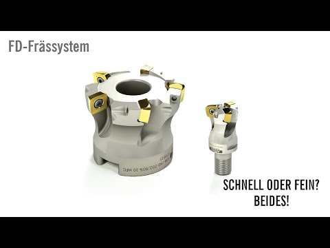 ARNO FD-Frässystem 15 - Eck- und Vollnutfräsen von Stahl