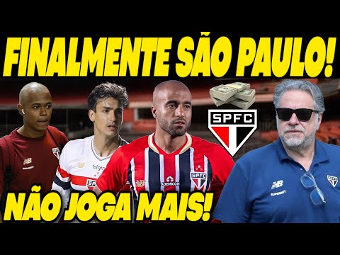 FIM DA LINHA TOTAL: JOGADOR DO SÃO PAULO NÃO VESTE MAIS TRICOLOR!? DIRETORIA ACERTA PENDÊNCIA!
