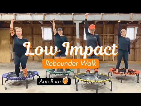 Energetic Rebounder Walk Workout | 45 Minutes Low Impact Cardio for Seniors & Beginners thumbnail