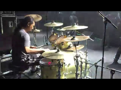 Emy Syahmi | Massacre Conspiracy | Parasite (Live DrumCam at Megadeth Live In KL 2017)