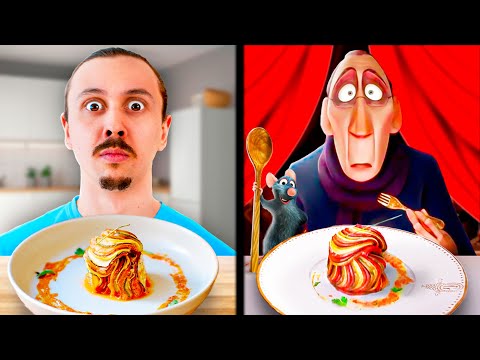 Je reproduis des recettes de films Disney