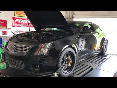 2014 CTS-V Coupe on the dyno!