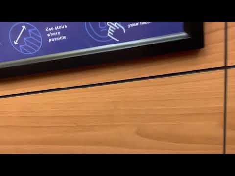 Otis 13th floor bar access elevator at the Hilton Garden Inn Downtown Phoenix