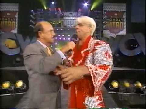 (7.28.1997) Road to Road Wild '97 Part 5 - Mean Gene talks to the Naitch with the Four Horsemen