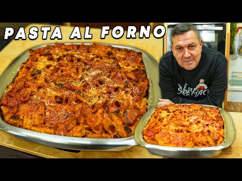 La PASTA al FORNO delle FESTE - Ricetta DELIZIOSA e INFALLIBILE!!