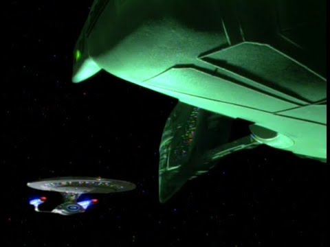 Romulan Warbird Decloaking Ahead