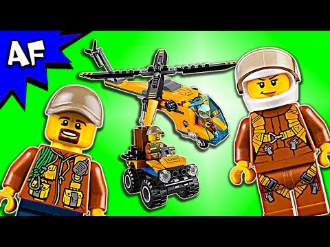 Vidéo LEGO City 60158 : L’hélicoptère cargo de la jungle