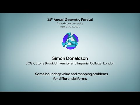 Some boundary value and mapping problems for differential forms - Simon Donaldson