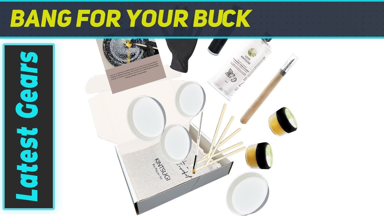 Bio Kintsugi Repair Kit: Transform Your Broken Objects into Unique Artworks
