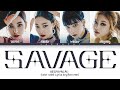 aespa Savage Lyrics (에스파 Savage 가사) (Color Coded Lyrics)