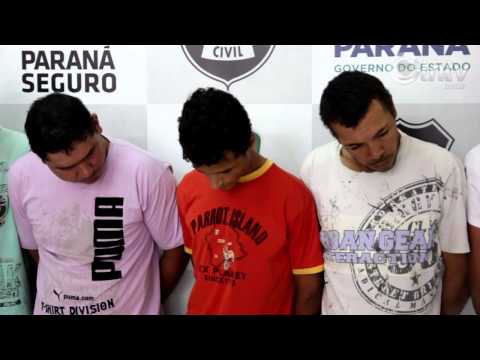 ​Polícia de Apucarana apresenta envolvidos em crimes contra mulher