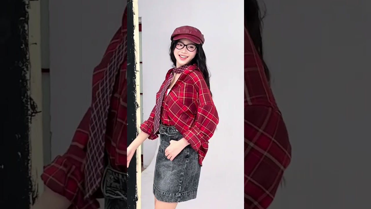 Chân Váy Jean Chữ A – Dáng Ngắn Dễ Phối