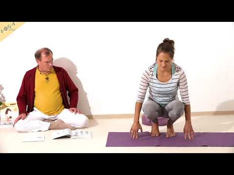 Zehenspitzenstellung Grundposition - Yoga Asana Lexikon