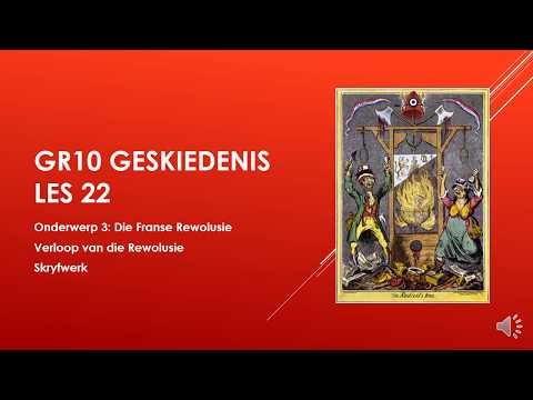 GESKIEDENIS GRAAD 10: 22 Junie 2020 - periode 4 (22104)