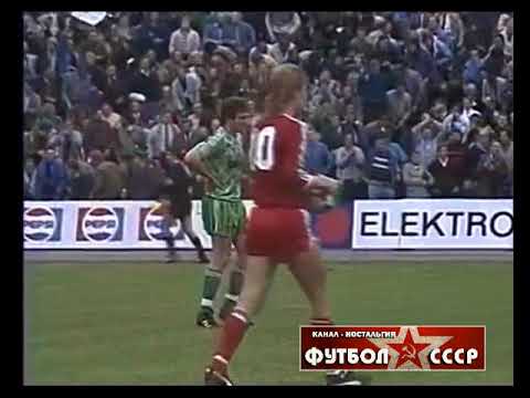 1989 Zalgiris (Vilnius) - IK Goteborg (Sweden) 2-0 UEFA Cup 1/32 finals