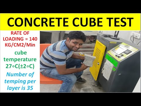 Concrete cube test | concrete compressive strength test | Cube test | CUBE CASTING #concrete #cube