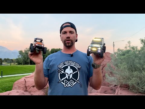 Axial SCX24 VS Traxxas TRX4M - Lightweight VS Heavyweight - Budget Friendly $ VS EXPENSIVE $$$