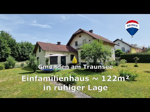 Einfamilienhaus in ruhiger Lage in Gmunden am Traunsee
