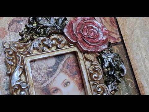 Fantasy Del' Art - Ένα Διαφορετικό Vintage Ξυλο Κοπής / An unusual Vintage Cutting Board