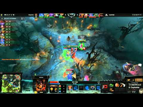 Fnatic vs Team Empire Game 1 - joinDOTA League Europe - TobiWan & Capitalist