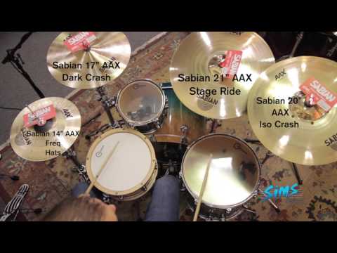 Sims Music Sabian Cymbal Demo