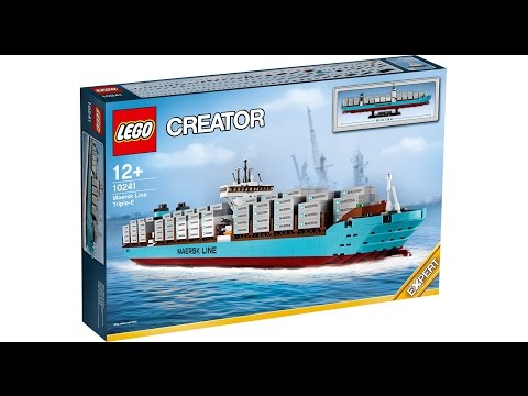 Vidéo LEGO Creator 10241 : Le Triple-E de Maersk Line