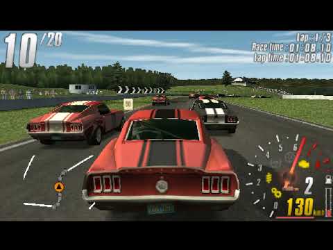 DTM Race Driver 2 PSP Gameplay