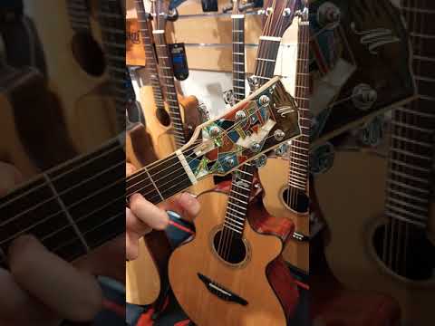 Merida Extrema chance Solid Cedar & Rosewood OOM cutaway acoustic guitar image 10