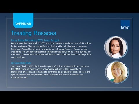 Lynton Lasers Free Webinar: Treating Rosacea