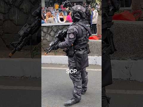 Hold! SCP Cosplay 2024 at Session Road! #cosplay #scp #sessionroad #shorts