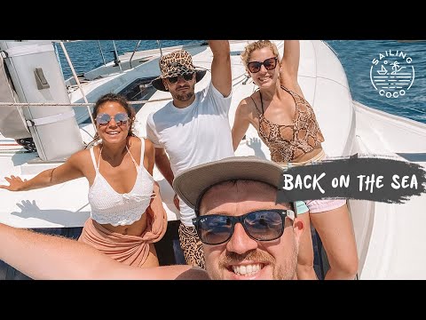 Engine FIXED & We're Outta Here! // Sailing Coco Catamaran #58